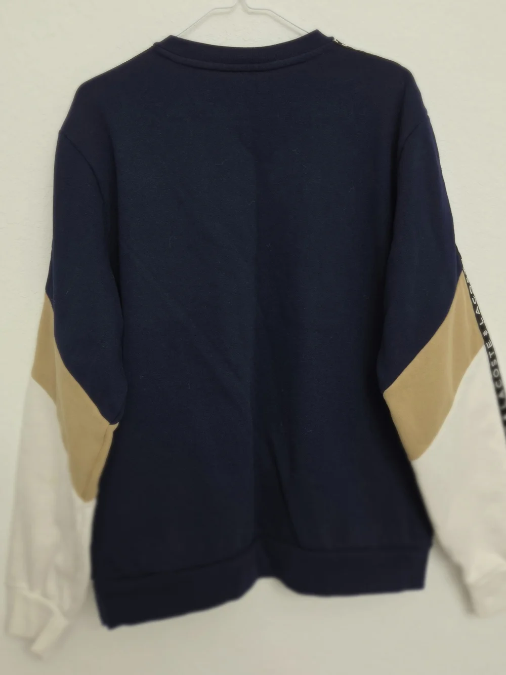 Lacoste Men's Navy Crewneck Sweater